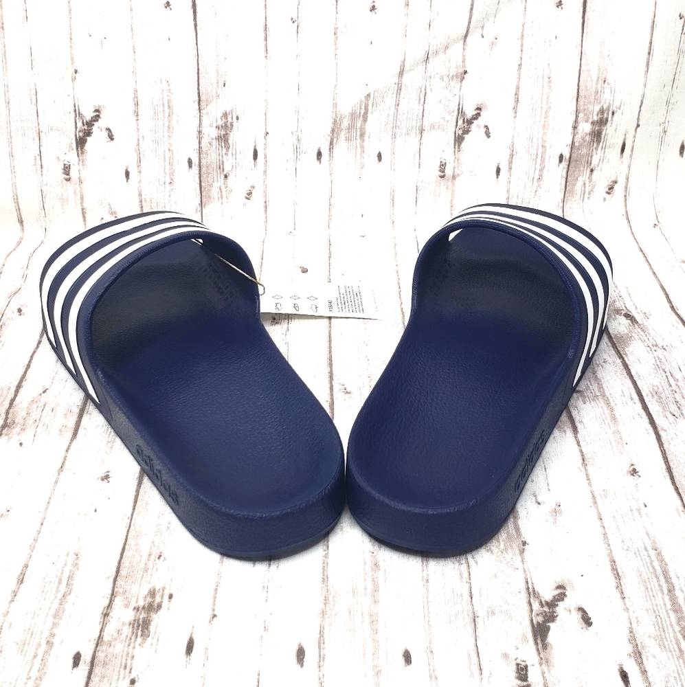 NEW Men's Adidas Adilette Aqua Slides - Picture 4 of 6